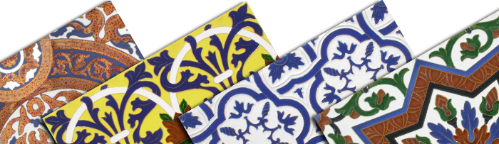 Azulejos relieve Sevillanos